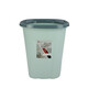 Ведро пластиковое для мусора  11 л без крышки мятный BZ-0892 Baizheng (1/60)