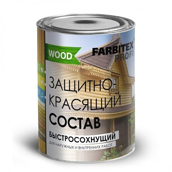 Состав защитно-красящий алкидный Farbitex Profi  Wood быстросохнущий сосна 2,7л