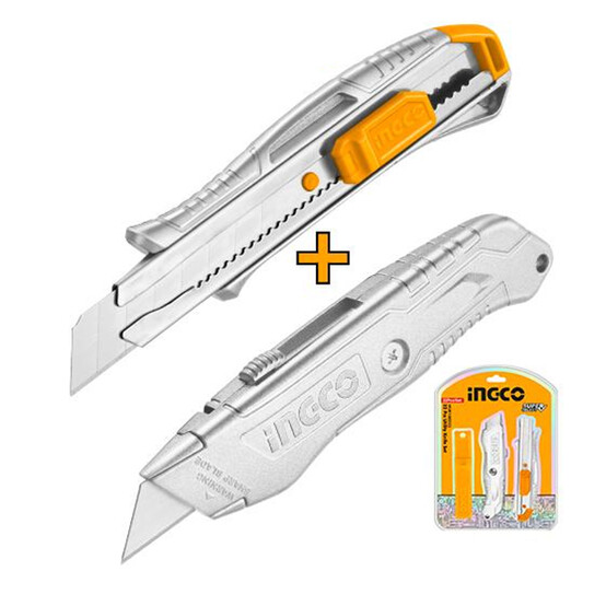 Набор ножей 18мм +19мм INGCO HUK180225 (72)