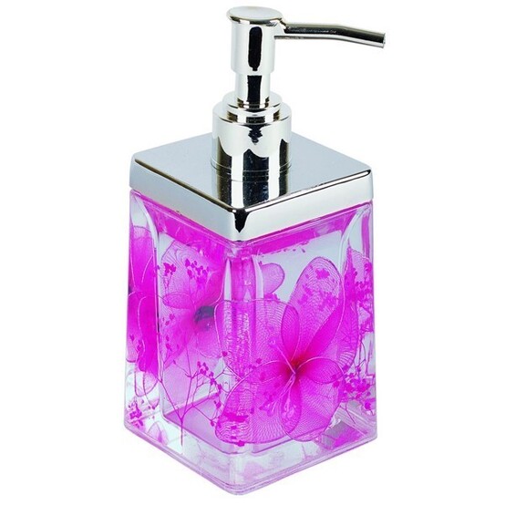 Дозатор для жидкого мыла A8825_S14 Розовые цветы