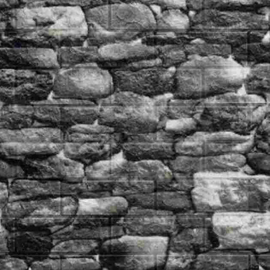 Панель стеновая самоклеящаяся 3D Темно-серый камень 0,7х0,77м (толщ. 0,4см) BD-QT18 (80)