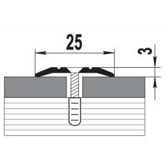 Порожек стык 0,9 м мербау 25мм