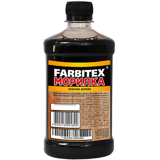 Морилка водная Farbitex мокко 0,5л