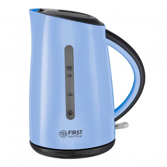 Чайник электрический FA-5417-5-BU First пластиковый синий 1,7 л 2200ВТ