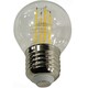 *Лампа светодиодная Е27  7Вт 3000К FIL G45 (10/100) Smartbuy