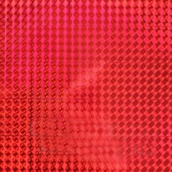 Пленка самоклеящаяся 027А LB голография красная 0,45*8м