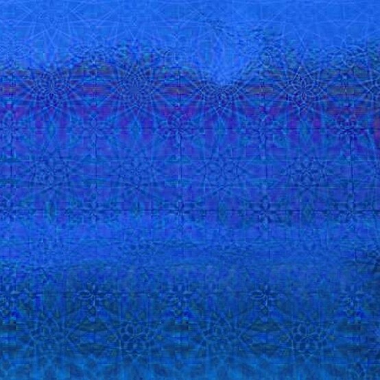 Пленка самоклеящаяся 096D LB голография синяя 0,45*8м