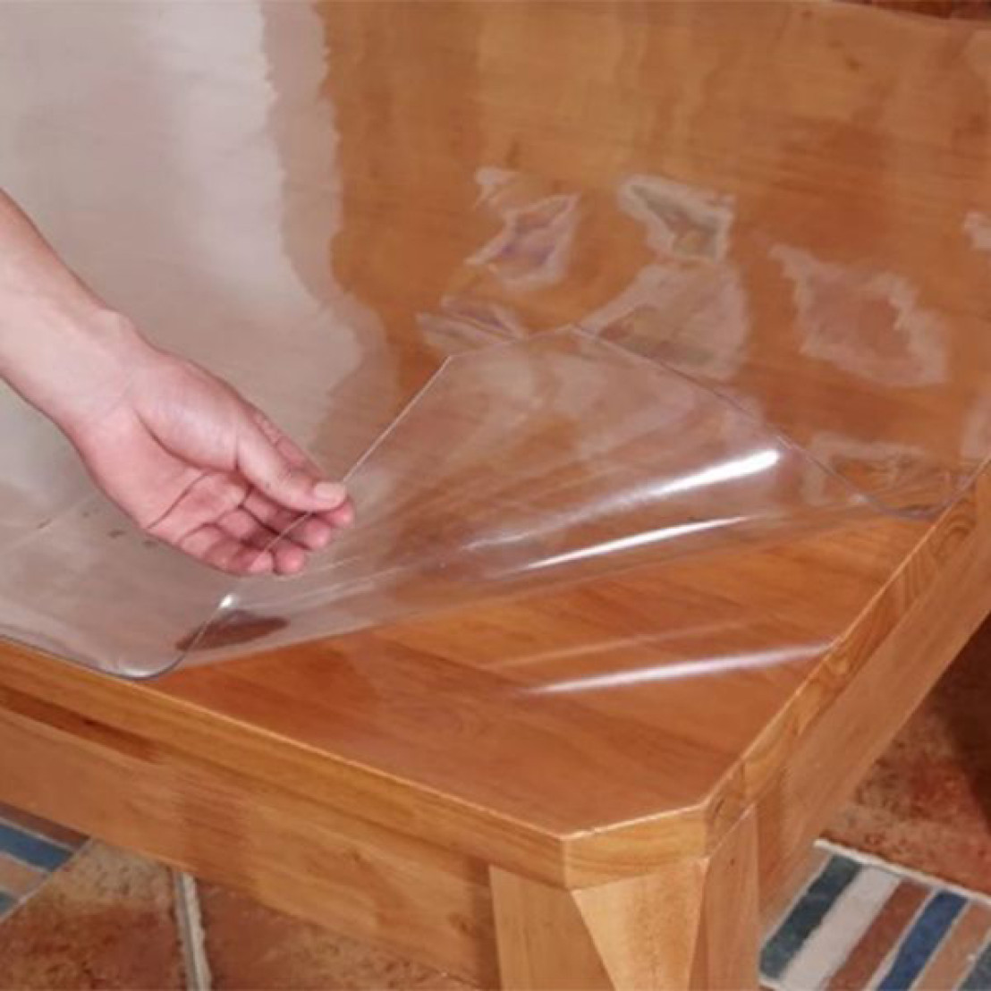 пленка стекло на стол прозрачная защитная