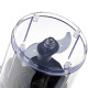 Блендерный набор  600 Вт погружная нерж сталь чаша пласт 0,45 л плав рег венчик черный First (1/3)