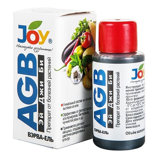 Средство AGB Joy для борьбы с болезнями растений 50мл (48)