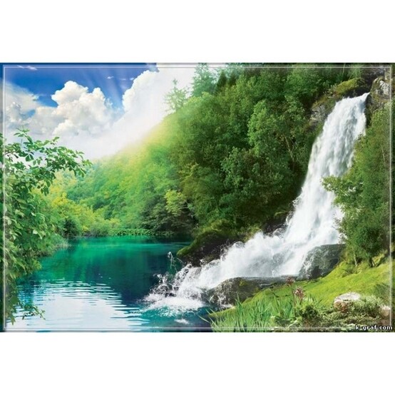 Фотообои бумажные Звенящие водопады  9л 294х201