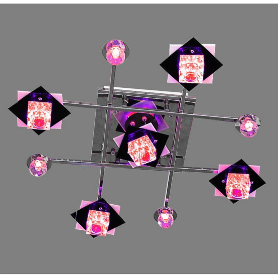 Люстра светодиодная 8*57*57 см с пультом 6716-5 Baizheng (1/1)