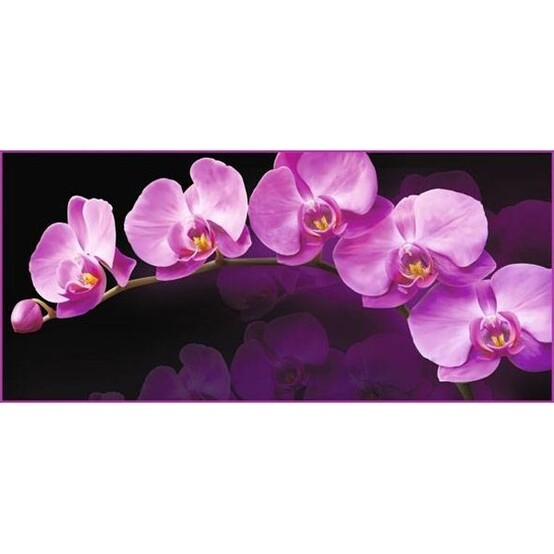Фотообои бумажные Зеркальная орхидея 6 листов 294*134 в тубе