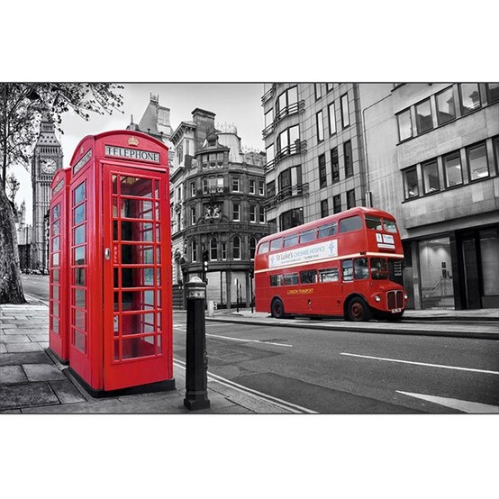 Фотообои Лондон на флизелиновой основе 400х270