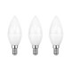 Лампа светодиодная E14  7,5 Вт 6500 K свеча 713 лм (в уп. 3 шт) Rexant