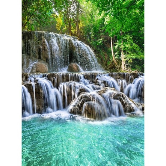 Фотообои Хрустальные водопады на флизелиновой основе  200х270
