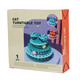 Игрушка-пирамидка для кошек 23,4*18 см интерактивная синий Вертушка Baizheng (1/36)