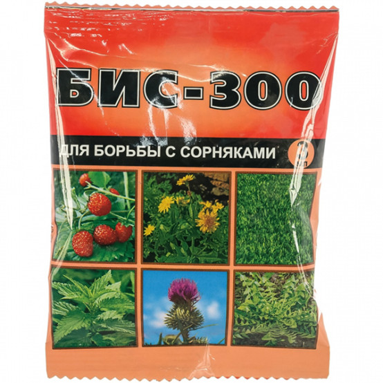 Средство БИС-300  3мл для борьбы с сорняками (пакет) 150