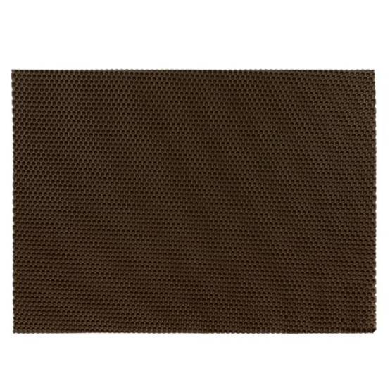 Коврик ЭВА листовой 120см*68см "Соты" 1см, коричневый односторонний (10)