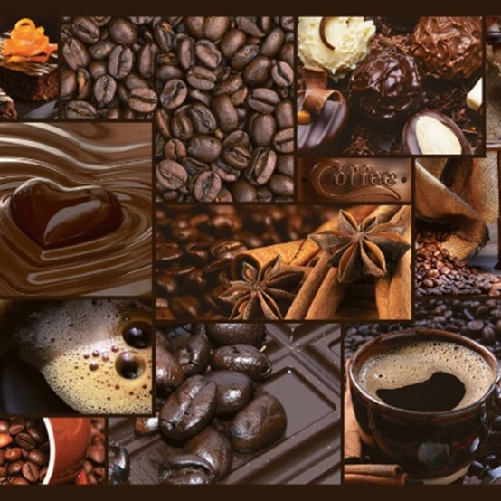 Панель ПВХ Мозаика аромат кофе 0,955х0,48м Грейс