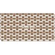 Панель ПВХ Мозаика глазурь 0,96х0,48м Регул
