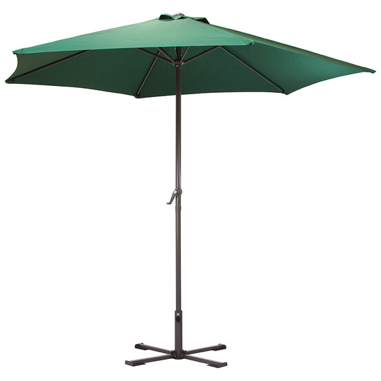 Зонт пляжный  диаметр 270 см высота 240 см зеленый GU-03 Ecos