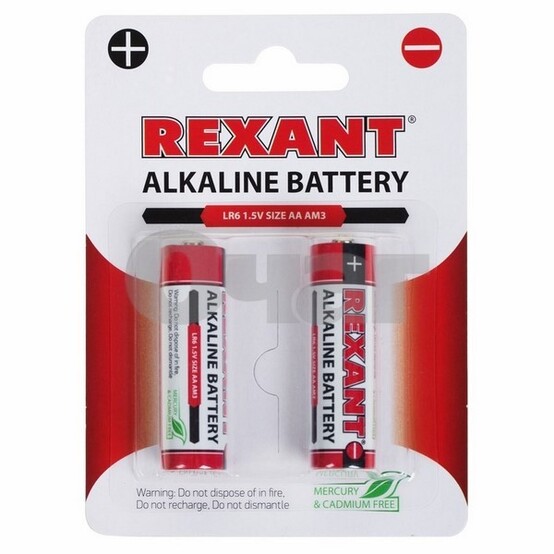 Батарейка таблетка CR2032 Lithium 3V блистер REXANT (30/100)