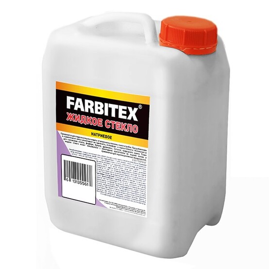 Жидкое стекло натриевое FARBITEX 3,8кг
