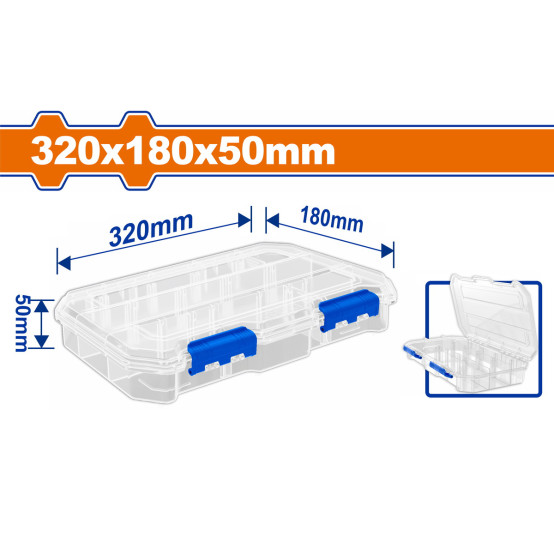 Органайзер 320х180х50 мм WADFOW WTB8342