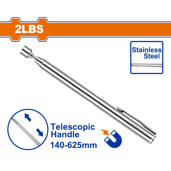 Телескопический магнитный захват 125-635 мм WADFOW WME1602