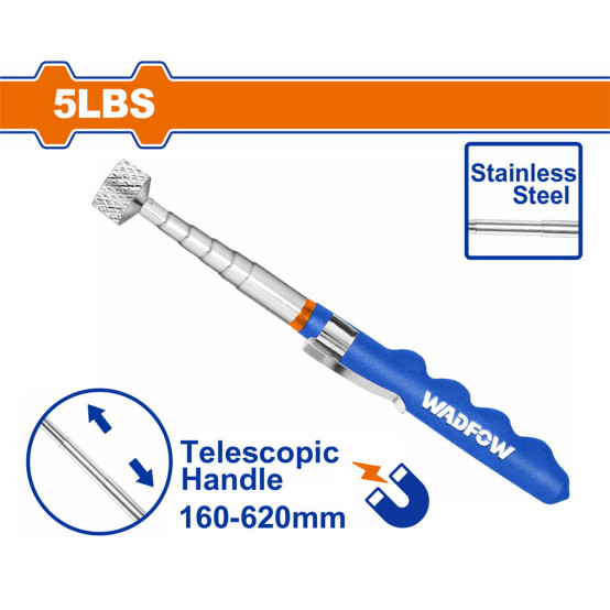 Телескопический магнитный захват 160-620 мм WADFOW WME1605