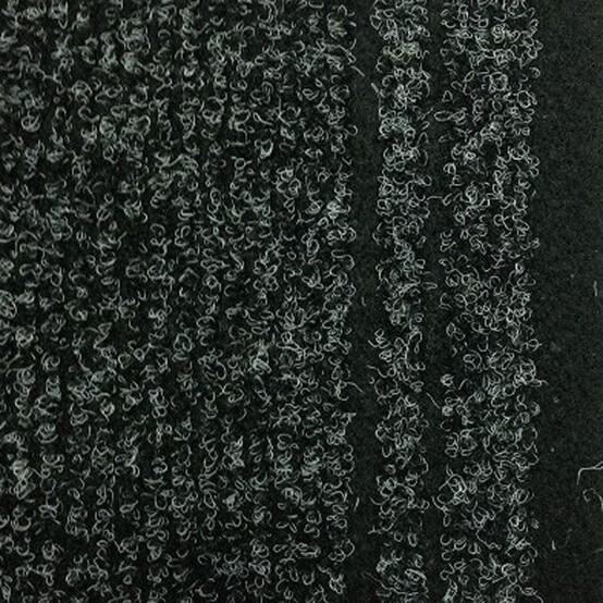Дорожка ковролиновая 0,66м Кortriek 2082  (черный) 700/1150гр/м2 (24/30п.м.)