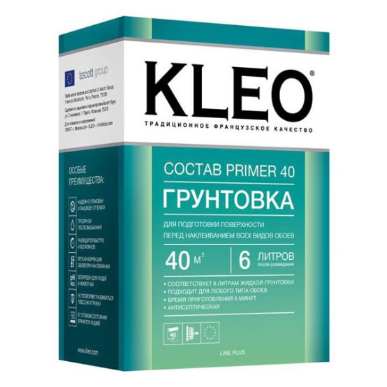 Грунтовка Kleo Primer сыпучая 80гр (40м2) (20)