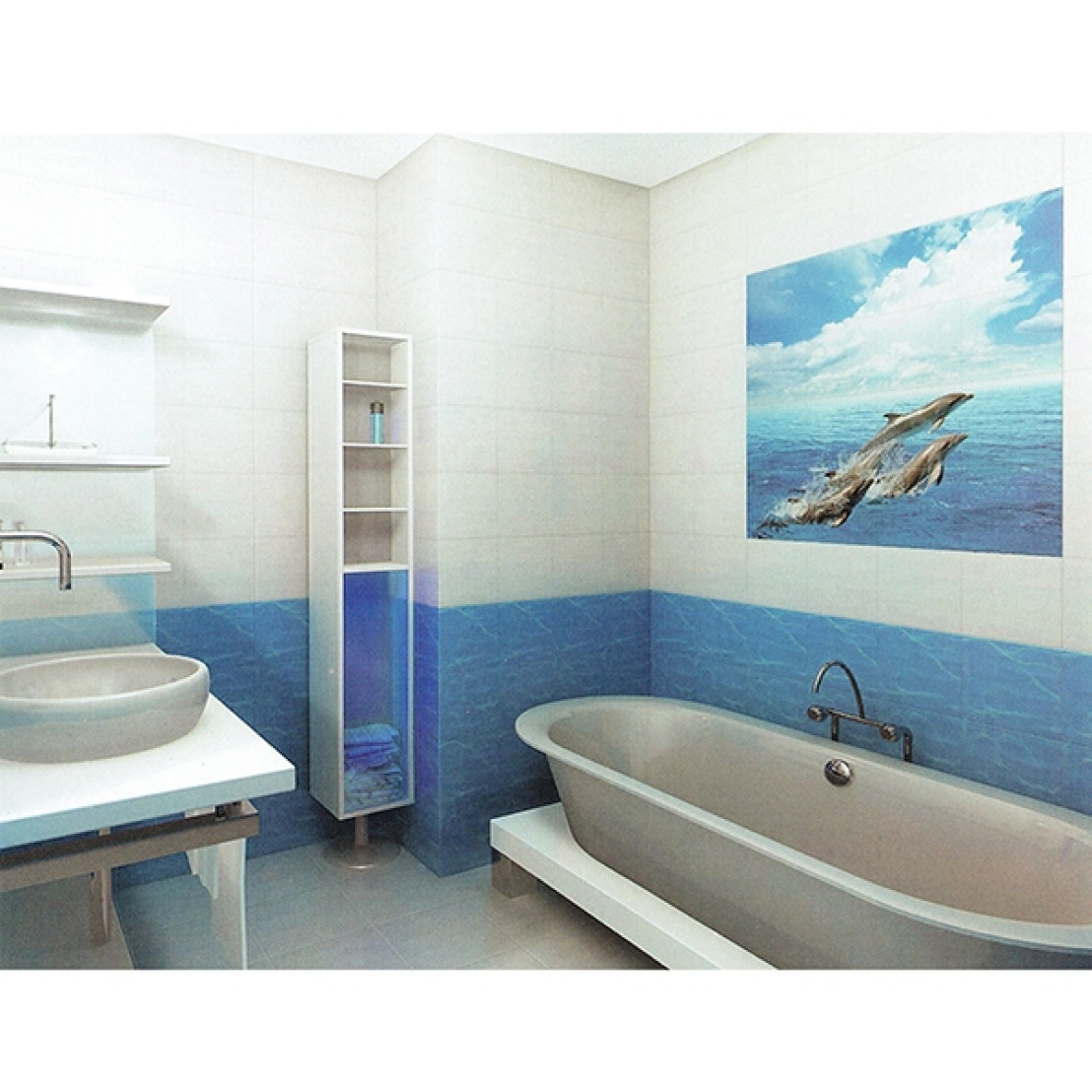 стеновые панели в ванной фото