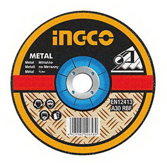 Круг зачистной INGCO по металлу 180*6*22  MGD601801