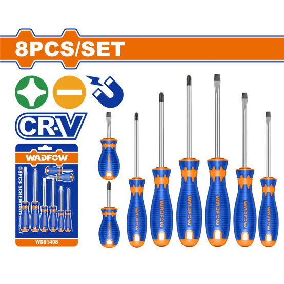Набор отверток 8 шт. WADFOW WSS1408