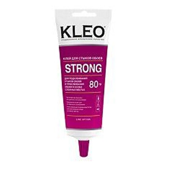 Клей обойный Kleo Strong для стыков обоев 80гр. +5С
