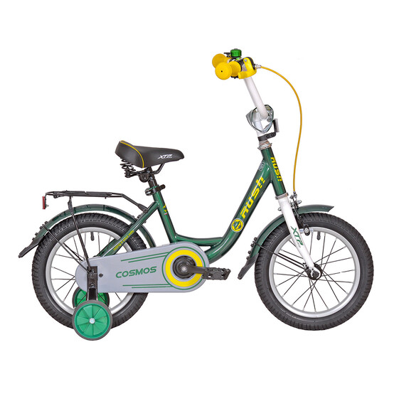 Велосипед детский 14" зеленый В COSMOS/20  Rush hour (1/1)