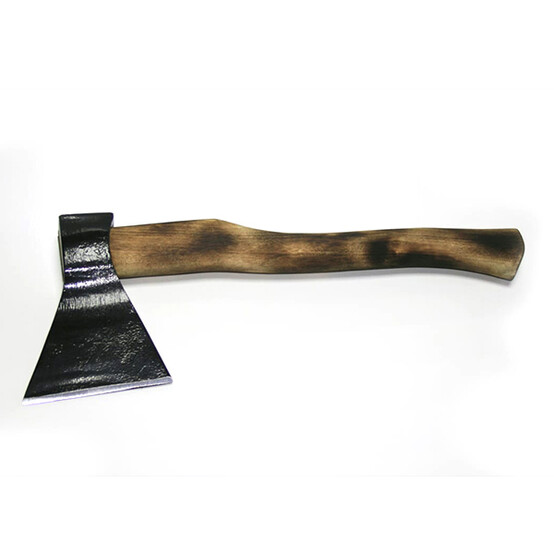 Топор  800гр кованый с деревянной ручкой Black axe, прямая заточка, (Россия) (10)