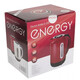 Чайник пластиковый электрический 1,7 л 1,85-2,2 кВт красный Е-210 Energy (1/12)