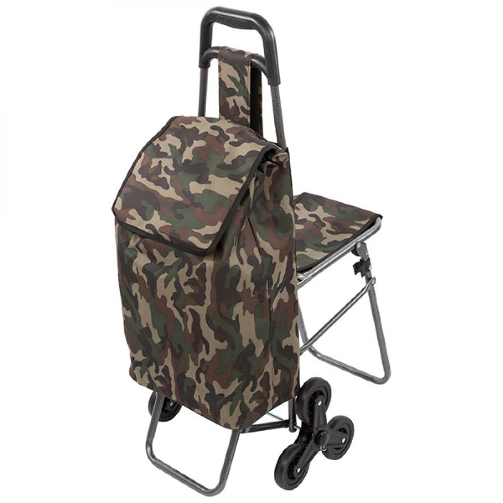 сумка на колесах со стульчиком для пожилых людей