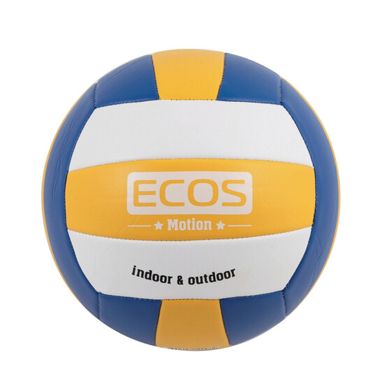 Мяч волейбольный ПВХ №5 машинная сшивка цветной MOTION VB103 Ecos