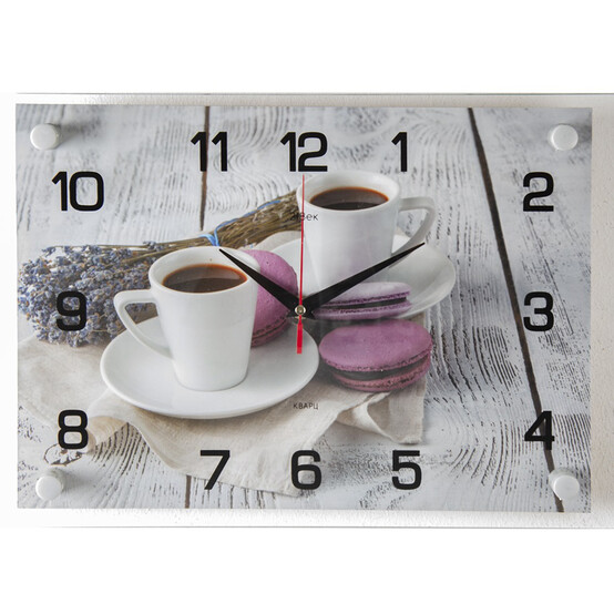 Часы настенные 21 Век "Кофе и сладости" арт.2535-018