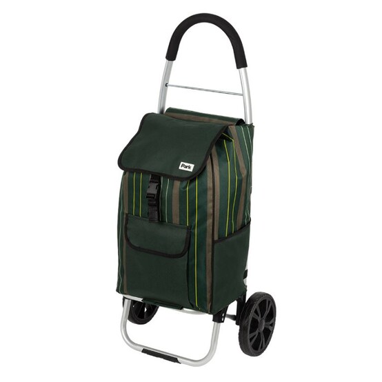Тележка с сумкой 35 кг 34*31,5*98 см колеса d-19 см Dark green Park