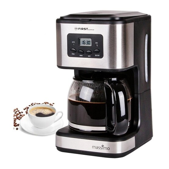Кофеварка 900 Вт емкость 1.2 л FIRST (1/4)