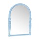 Зеркало в пластиковом обрамлении 43*58 см Вива эллада светло голубой Berossi (1/5)