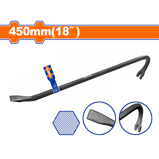 Лом-гвоздодер  450 мм WADFOW WQB1345