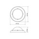 Светильник для саун "Терма" НББ 03-60-013 корпус дер.липа круг, до +140°C, 60 Вт, IP65 TDM