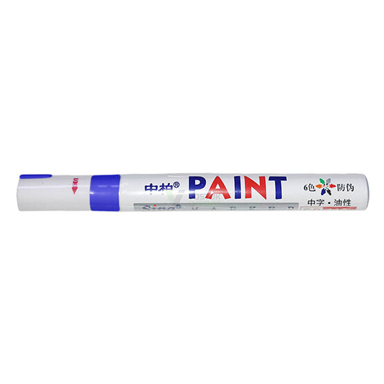 Маркер - краска по металлу синий PAINT SP 110