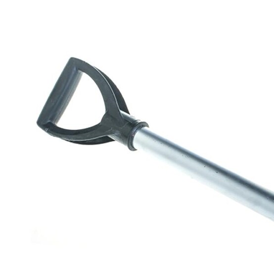 Черенок для лопаты 32*1200мм алюминевый с  V-ручкой